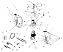 Part Location Diagram of B2525GS Generac DECAL, 00777-1 INSTRUCT
